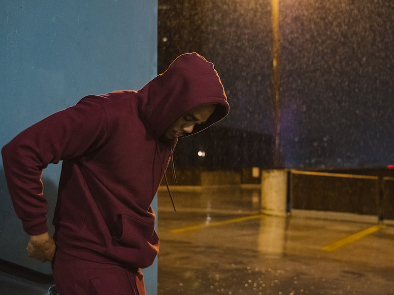 Smooth Maroon Hoodie