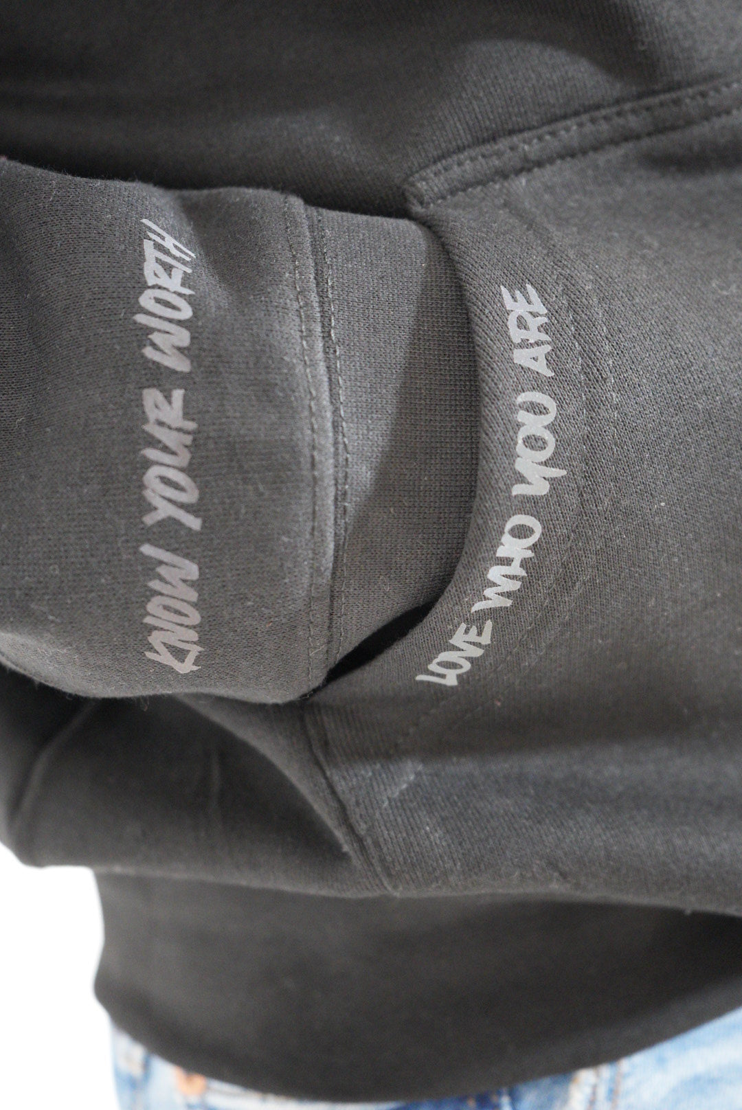 Black Reflective PRLS hoodie