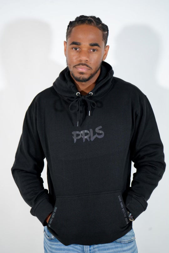 Black Reflective PRLS hoodie